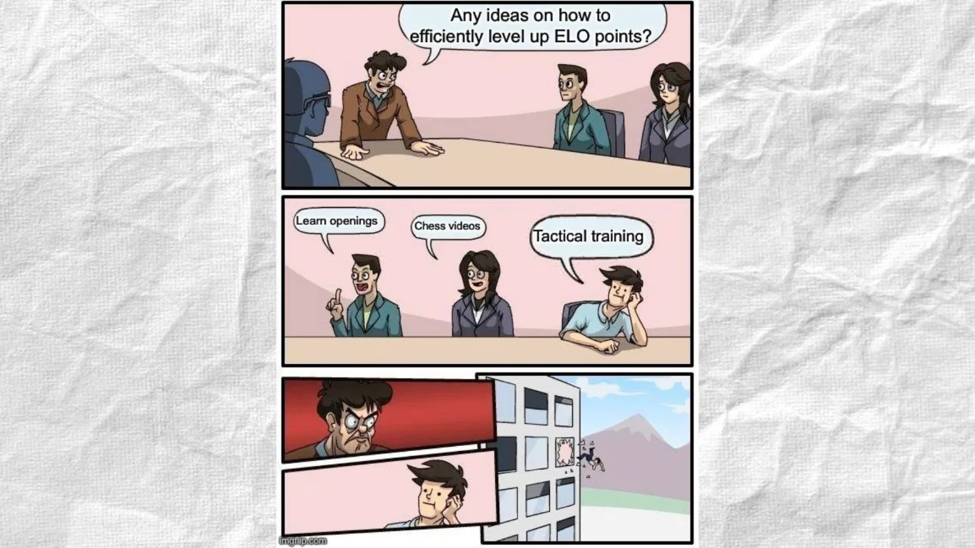 Meme: „gain ELO“