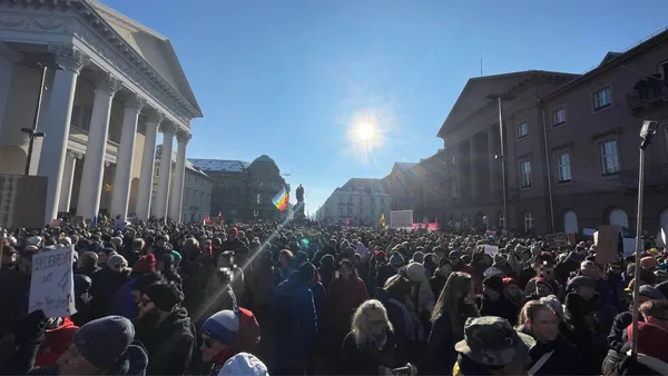 Kontra AfD Demo in Karlsruhe