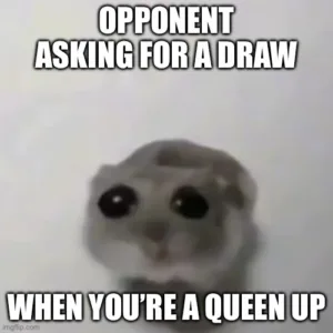 Asking for a draw