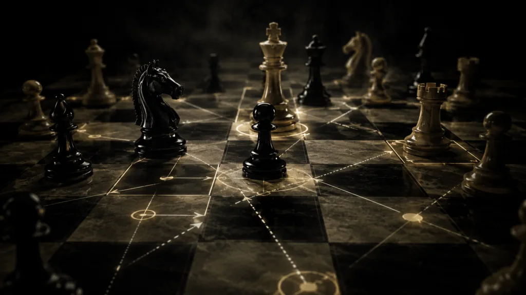 Mustererkennung im Schach - Schach Psychologie der Täuschung: irreführende Muster